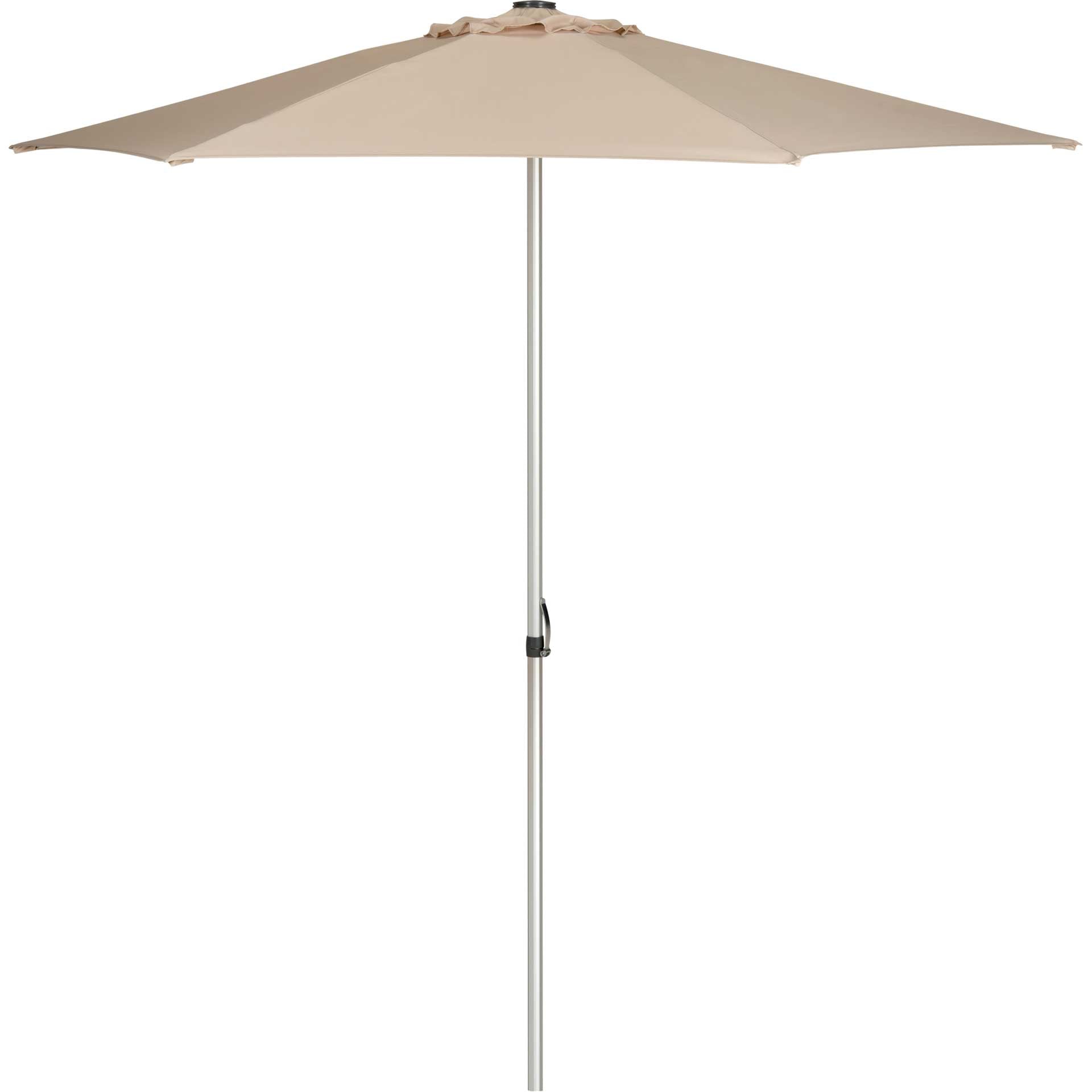beige patio umbrella Cantilever making it suitable for a wide range of outdoor settings Livingscape 9' Tilt Beige Patio