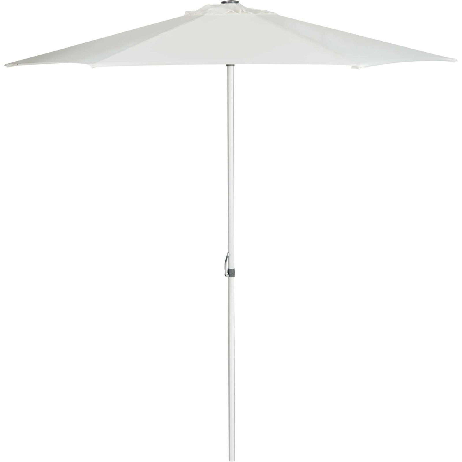 Hugh Uv Resistant Easy Glide Market Umbrella Natural