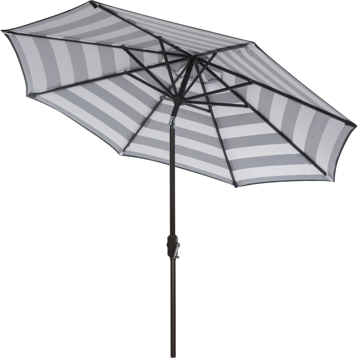 Irvin Uv Resistant Auto Tilt Umbrella Black/White