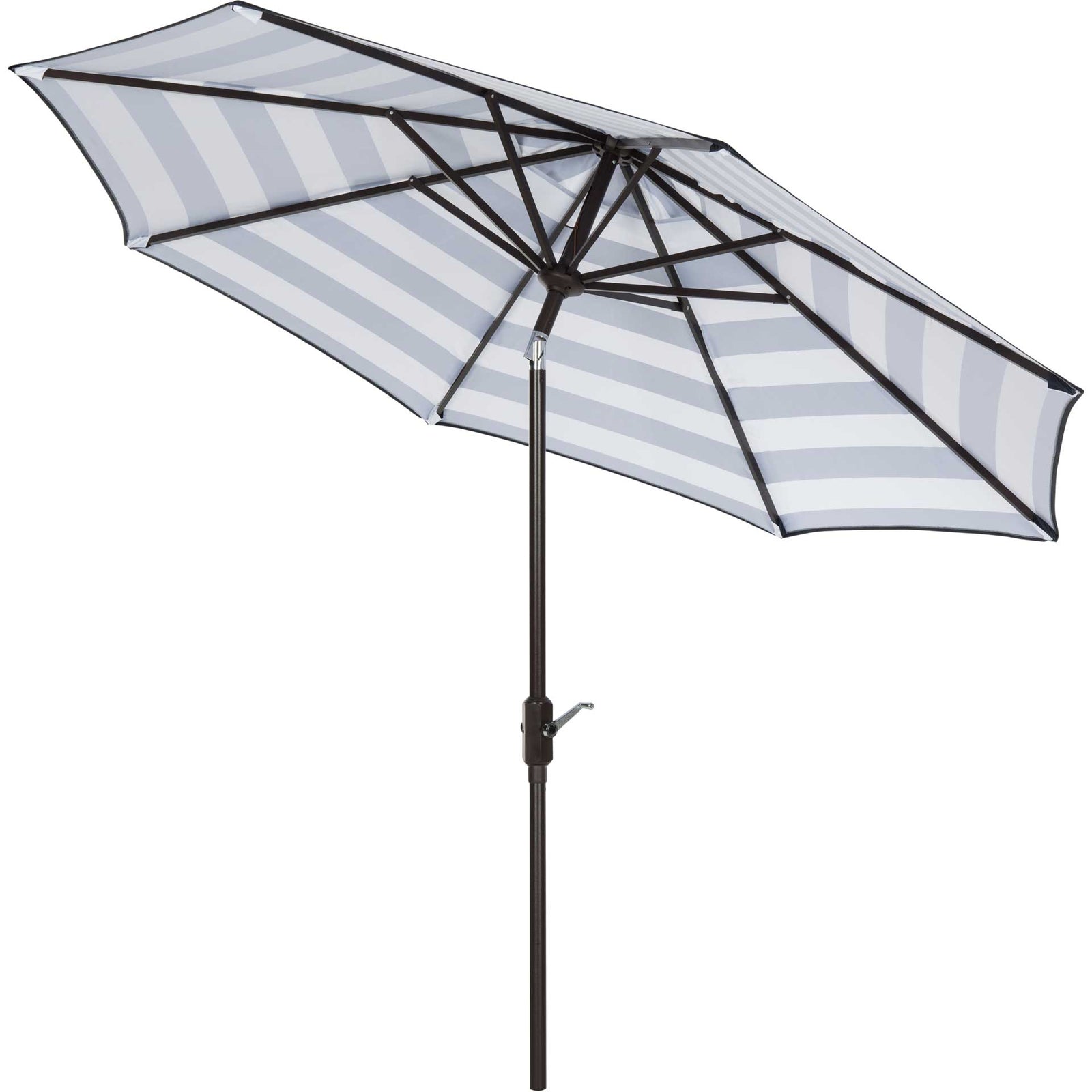 Irvin Uv Resistant Auto Tilt Umbrella Navy/White