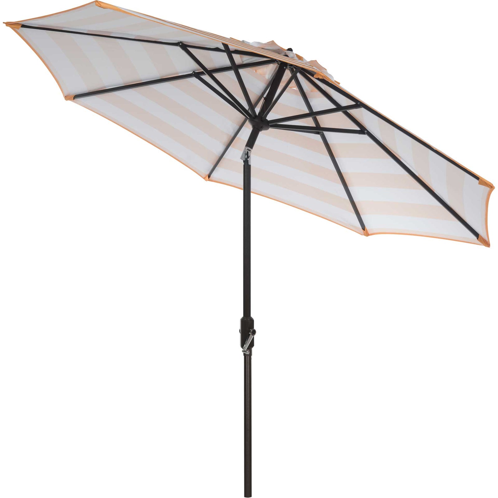 Irvin Uv Resistant Auto Tilt Umbrella Orange/White