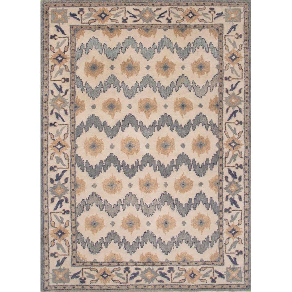 Pendant Jade Oyster Gray/Blue Surf Area Rug
