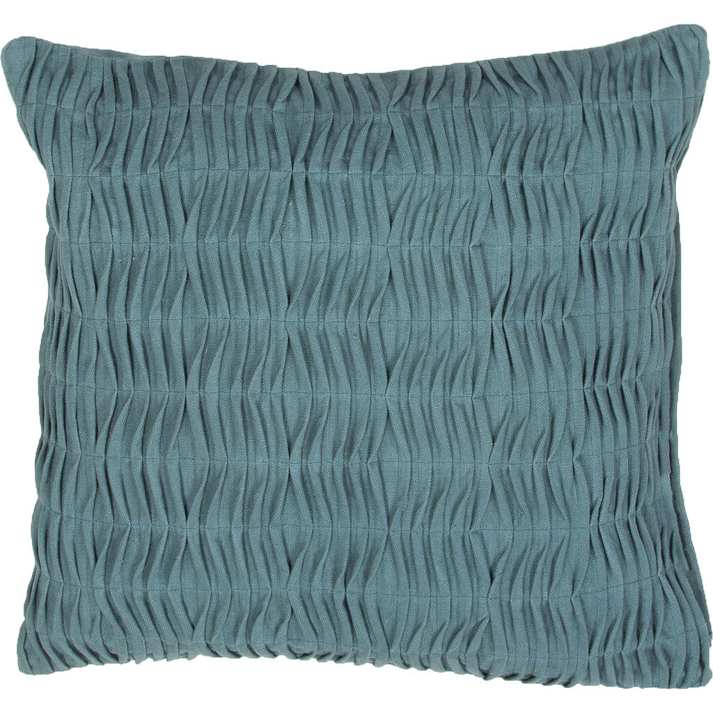 Petal Pt02 Green-Blue Slate Pillow