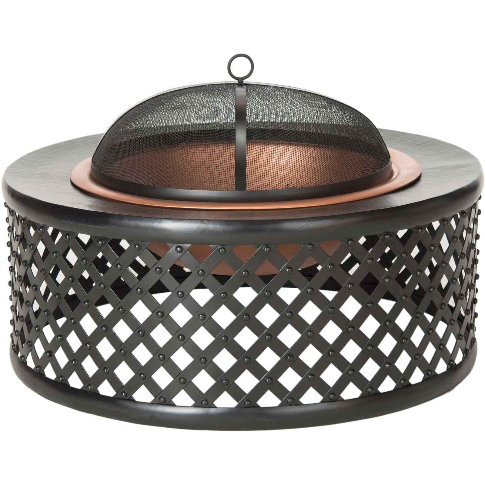 Jamain Fire Pit Copper/Black