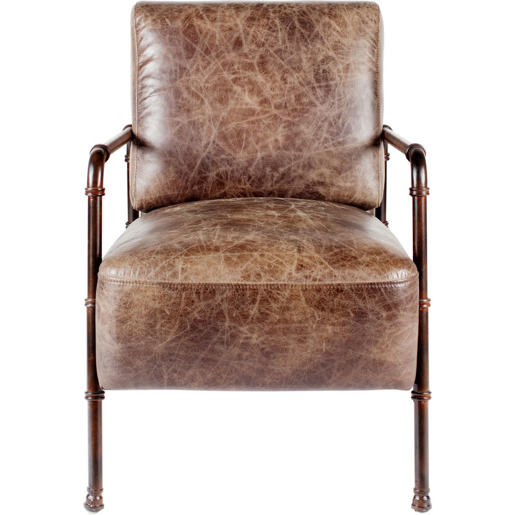 Liander Club Chair Light Brown