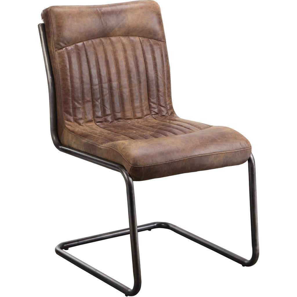 Adnan Dining Chair Light Brown (Set of 2)