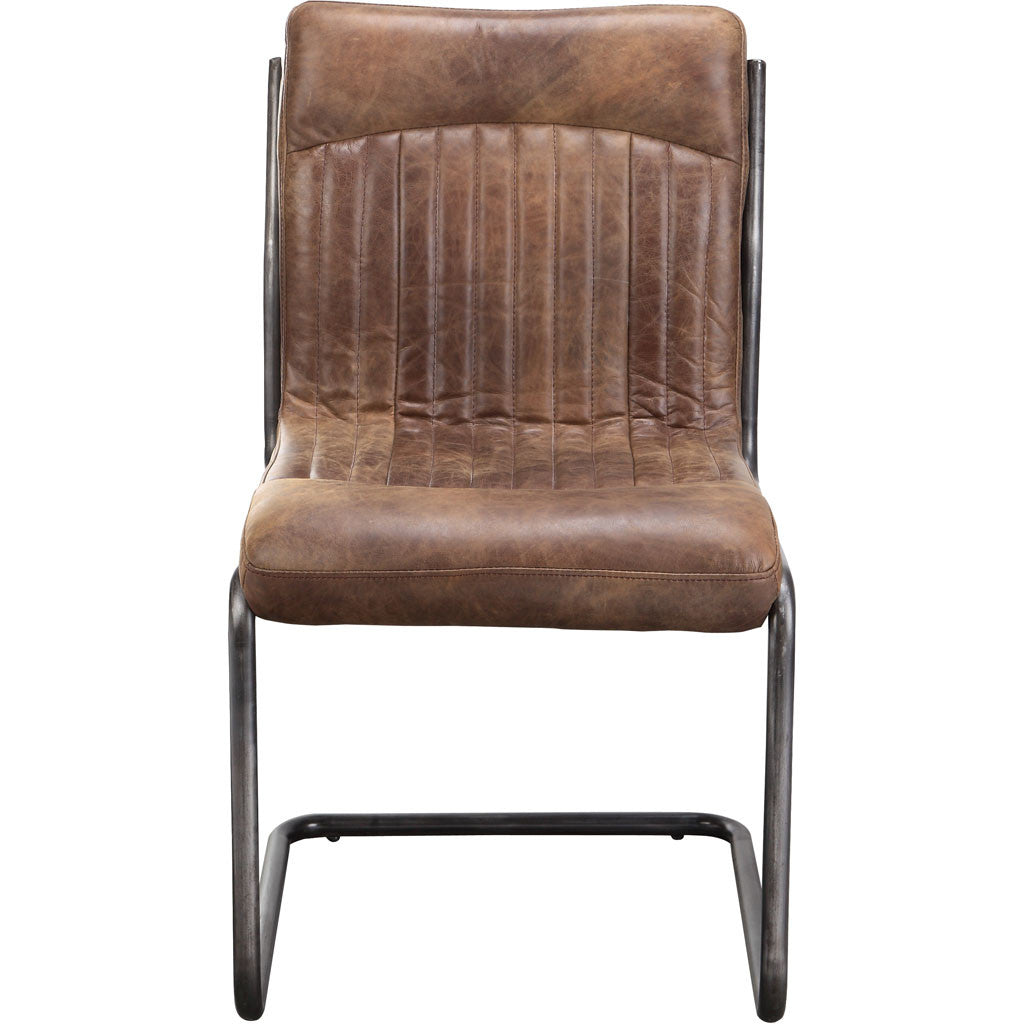 Adnan Dining Chair Light Brown (Set of 2)