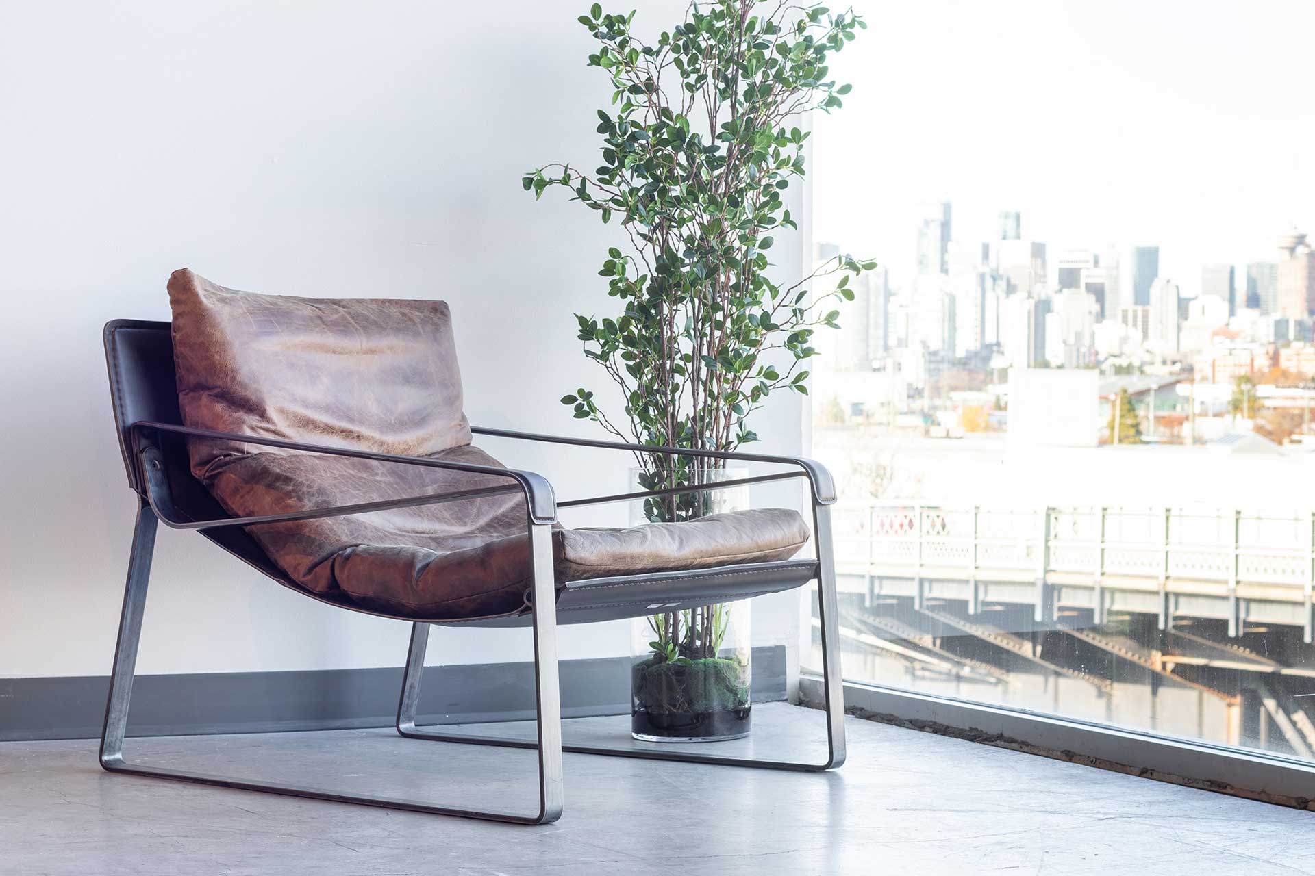 Conley Club Chair Brown