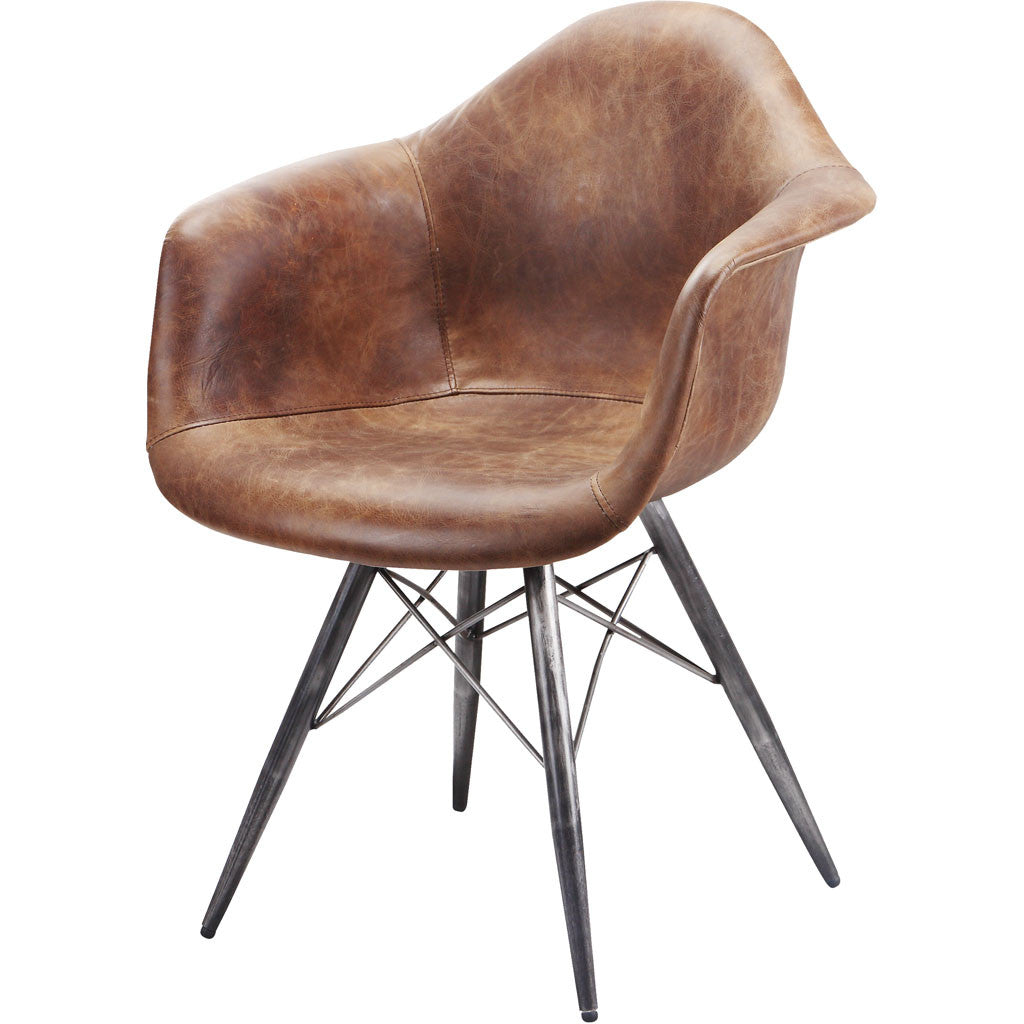 Fallon Club Chair Light Brown