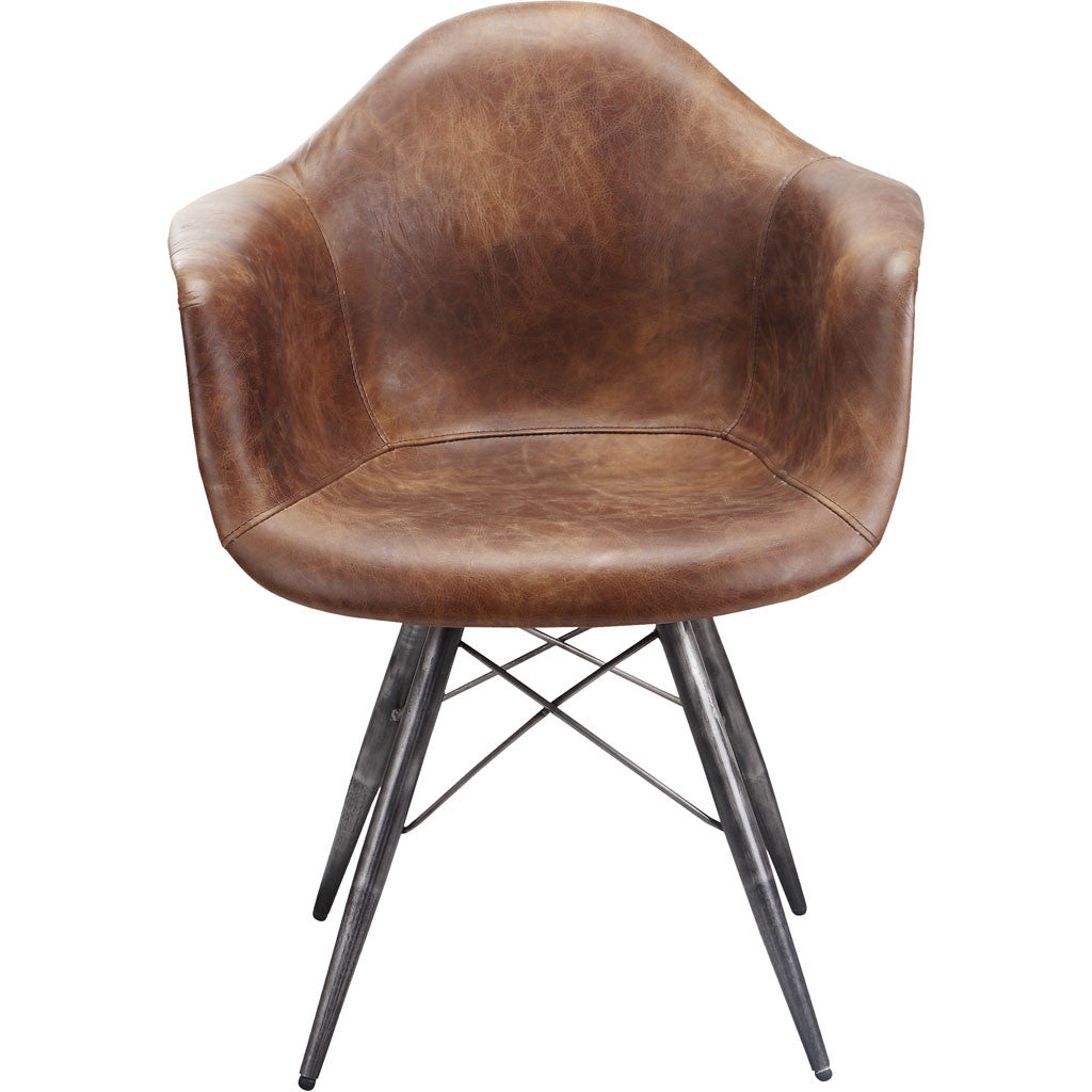 Fallon Club Chair Light Brown