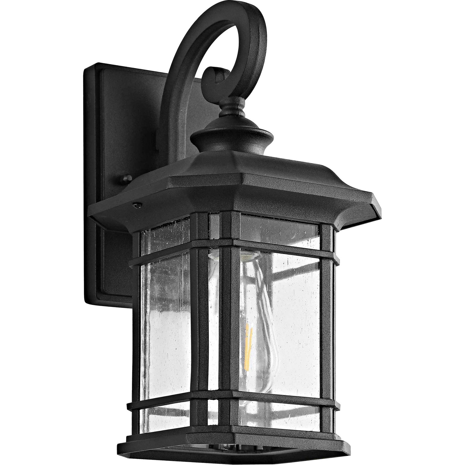 Loft Outdoor Wall Lantern Black