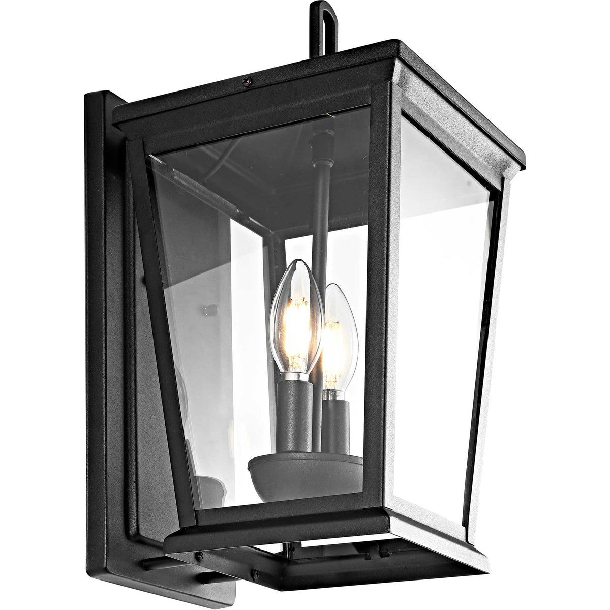 Mori Outdoor Wall Lantern Black