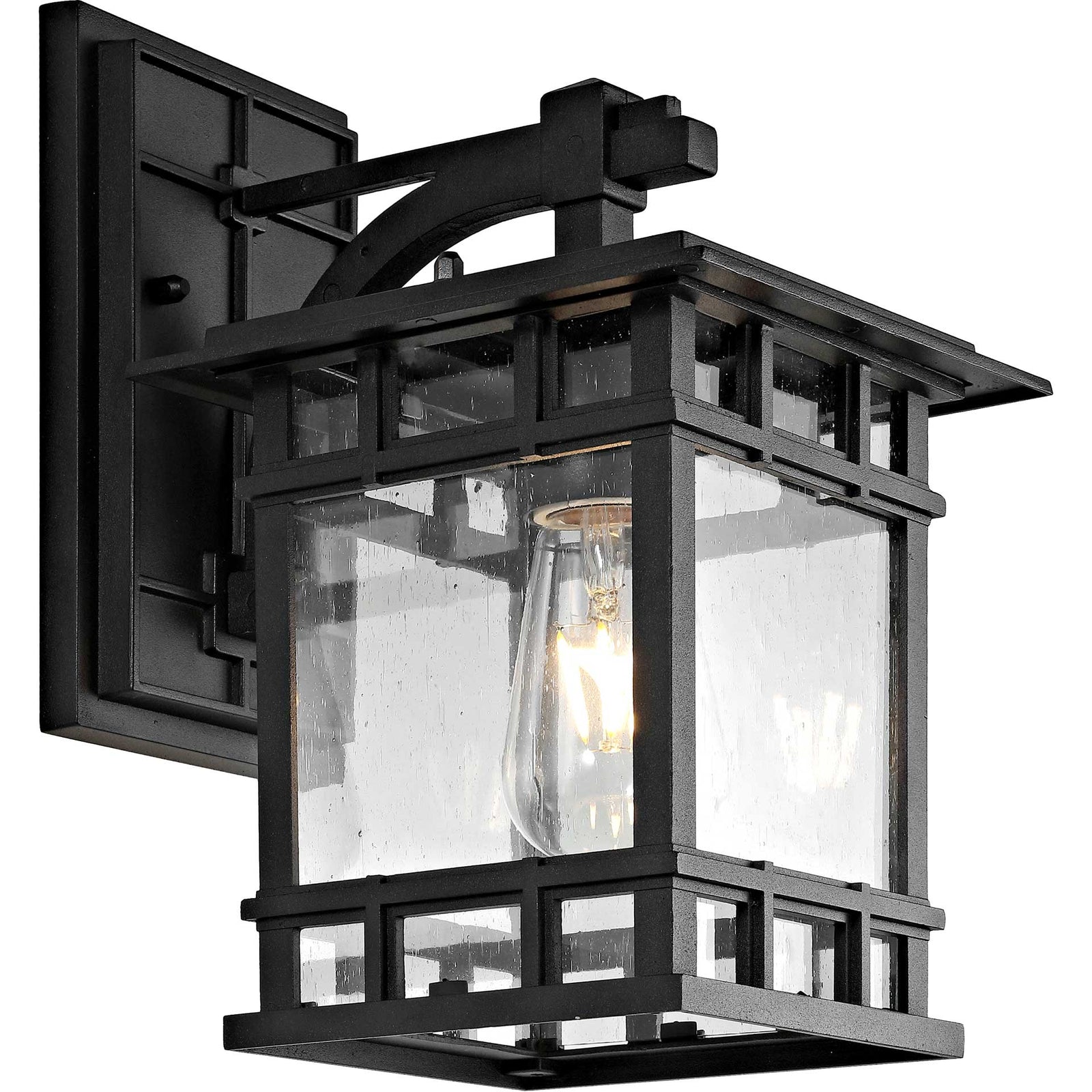 Grania Outdoor Wall Lantern Black