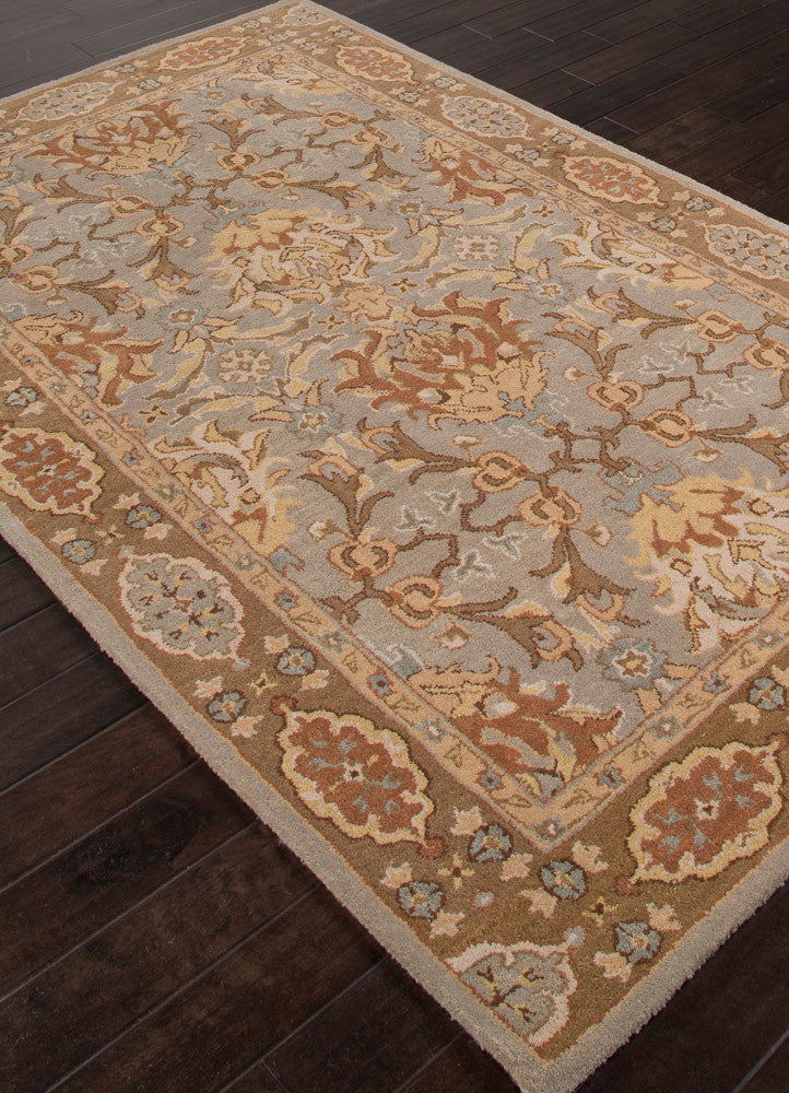 Poeme Massiel Silver Gray/Brown Sugar Area Rug