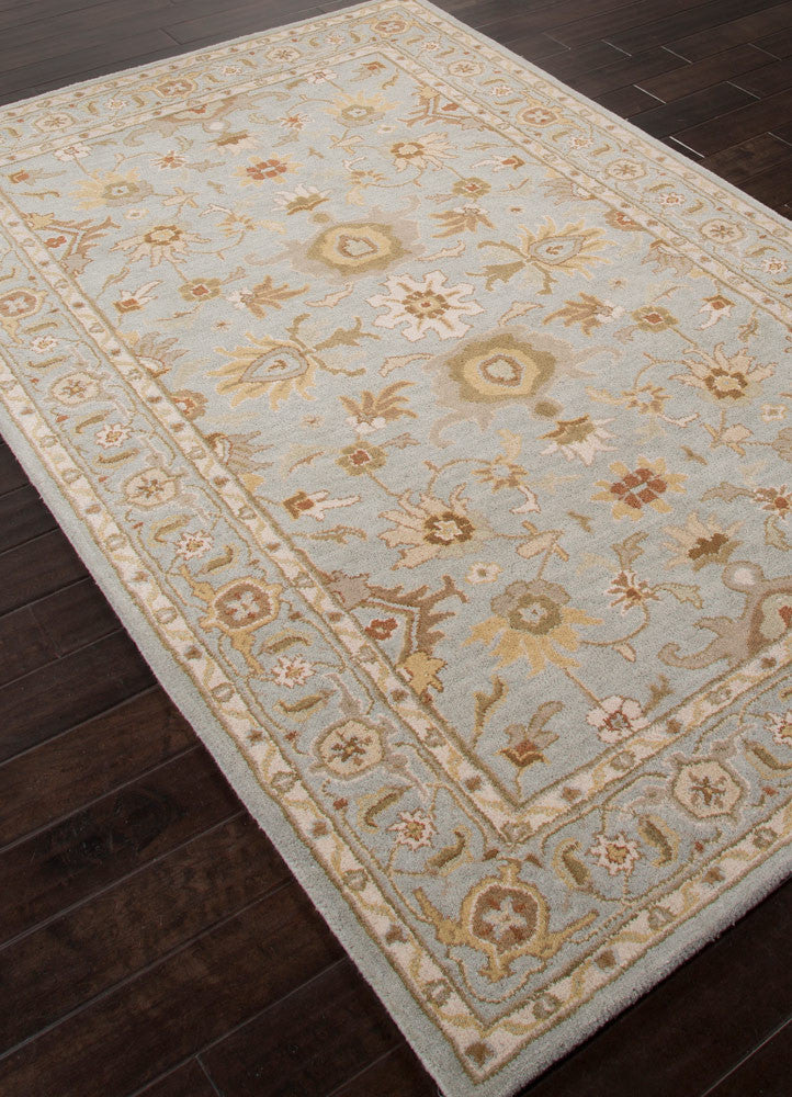 Poeme Abralin Sky Blue Area Rug