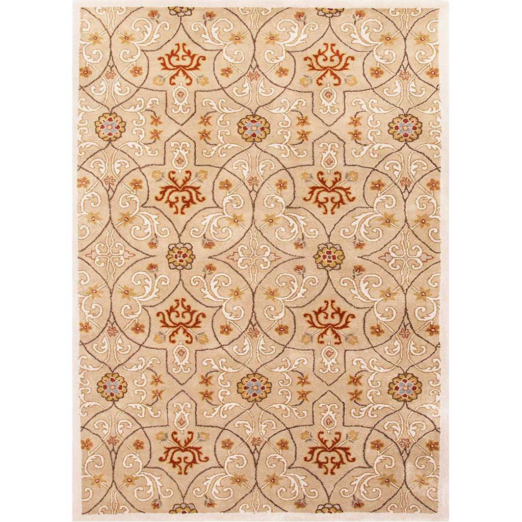 Poeme Calais Dark Sand/Dark Ivory Area Rug