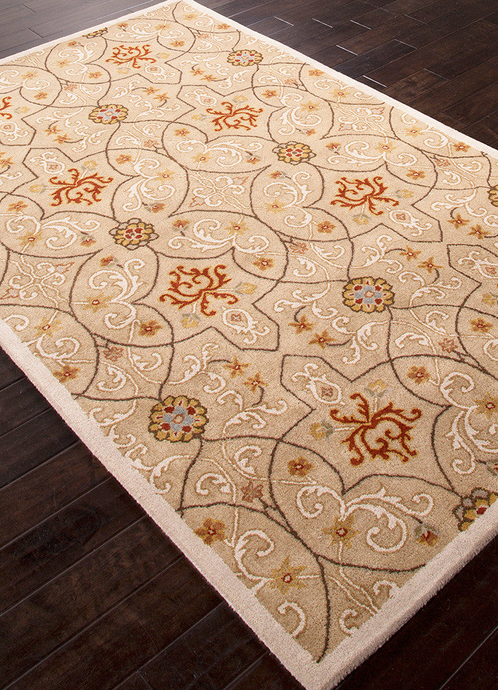 Poeme Calais Dark Sand/Dark Ivory Area Rug