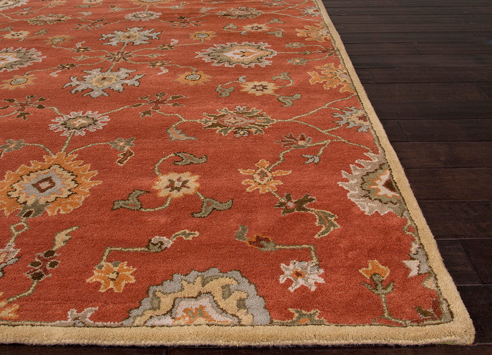 Poeme Nantes Auburn/Silver Fern Area Rug