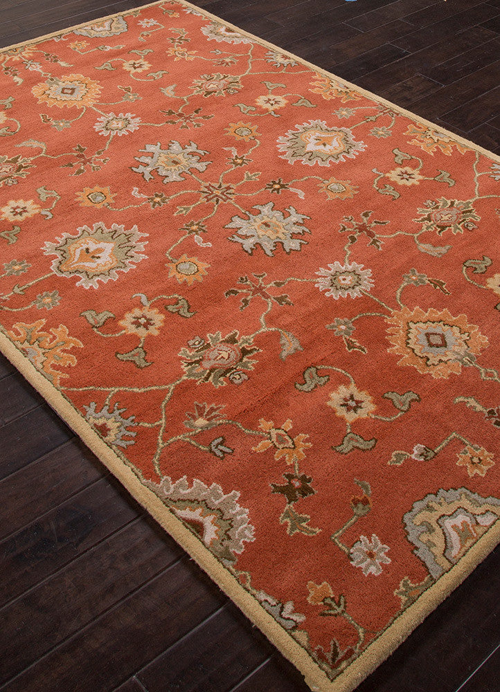 Poeme Nantes Auburn/Silver Fern Area Rug