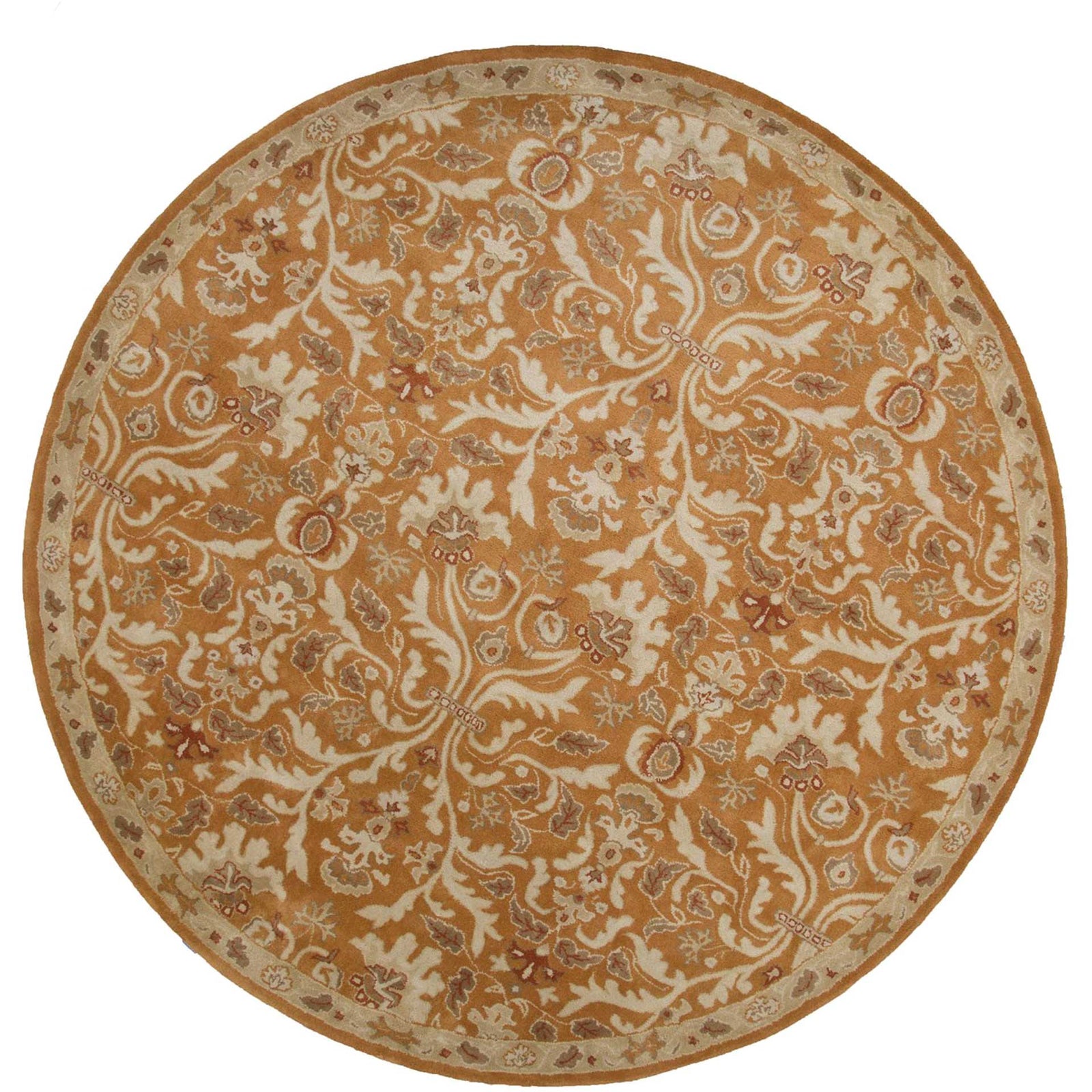 Poeme Corsica Amber Glow Round Rug