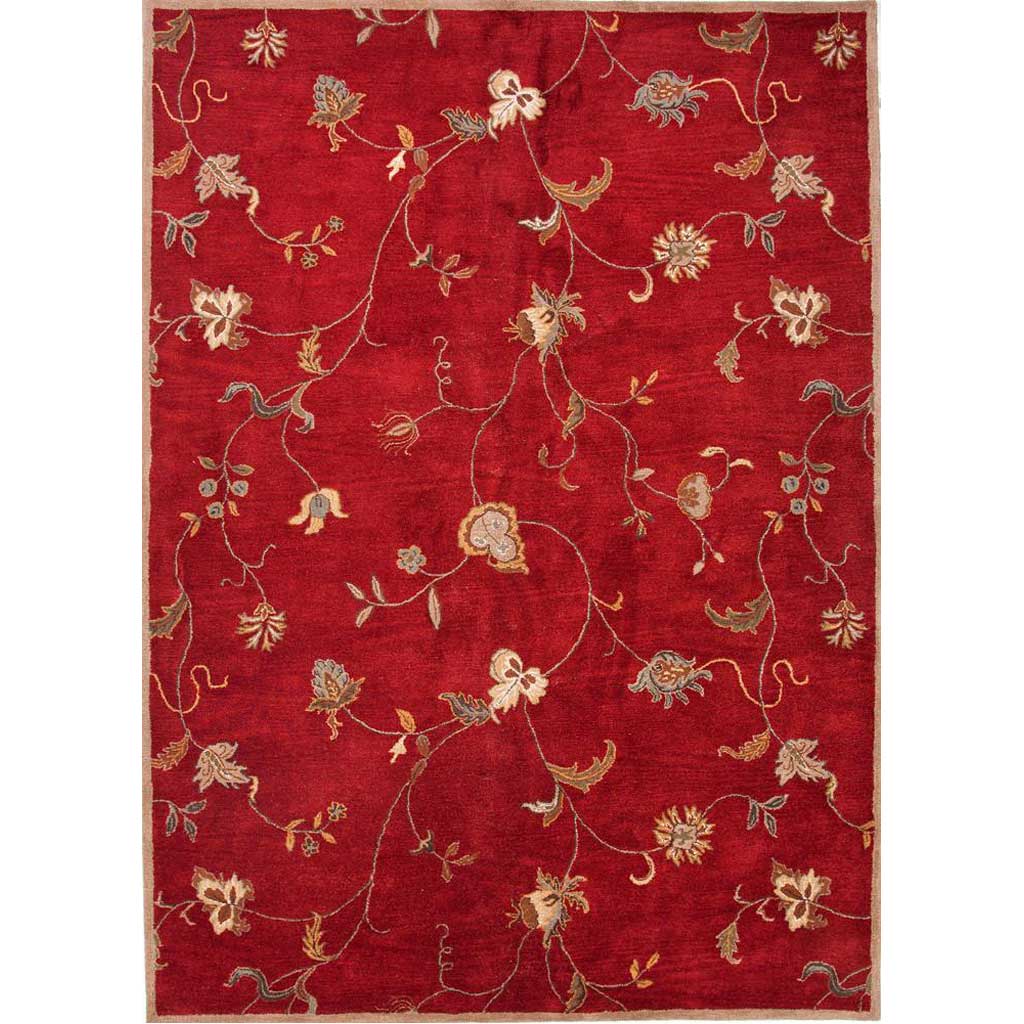 Poeme Alsace Red Area Rug