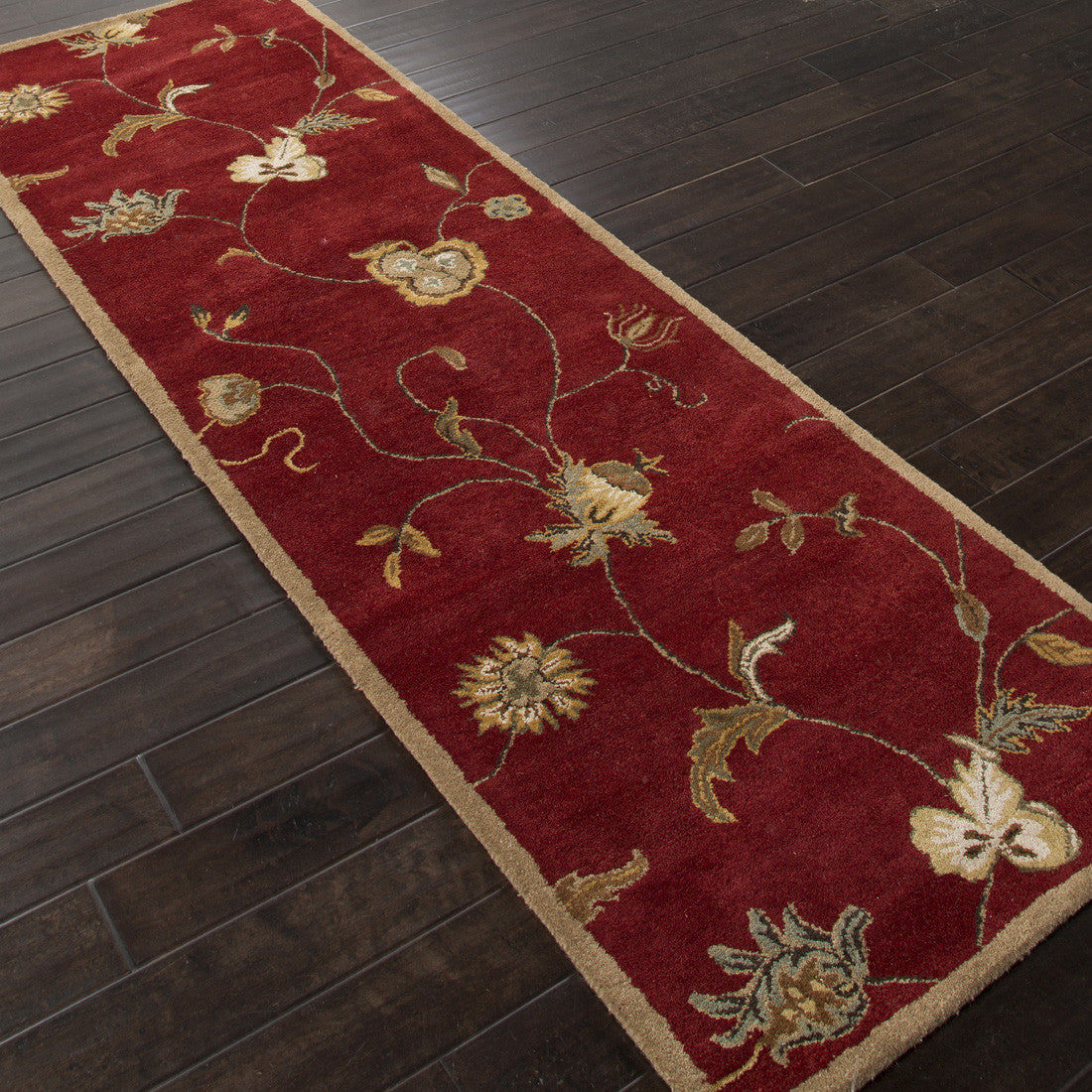 Poeme Alsace Red Runner Rug