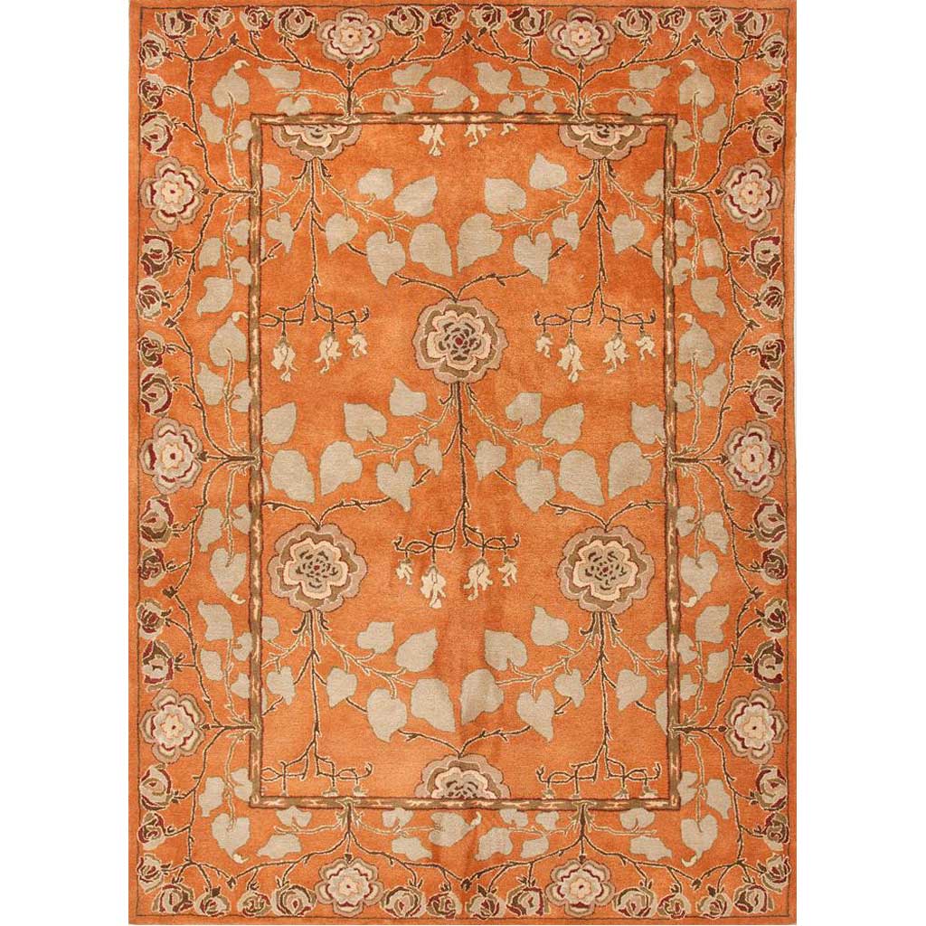 Poeme Rodez Pumpkin Area Rug