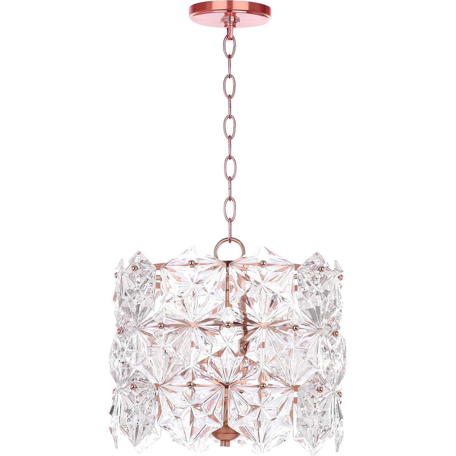 Sensible Adjustable Pendant Clear/Copper