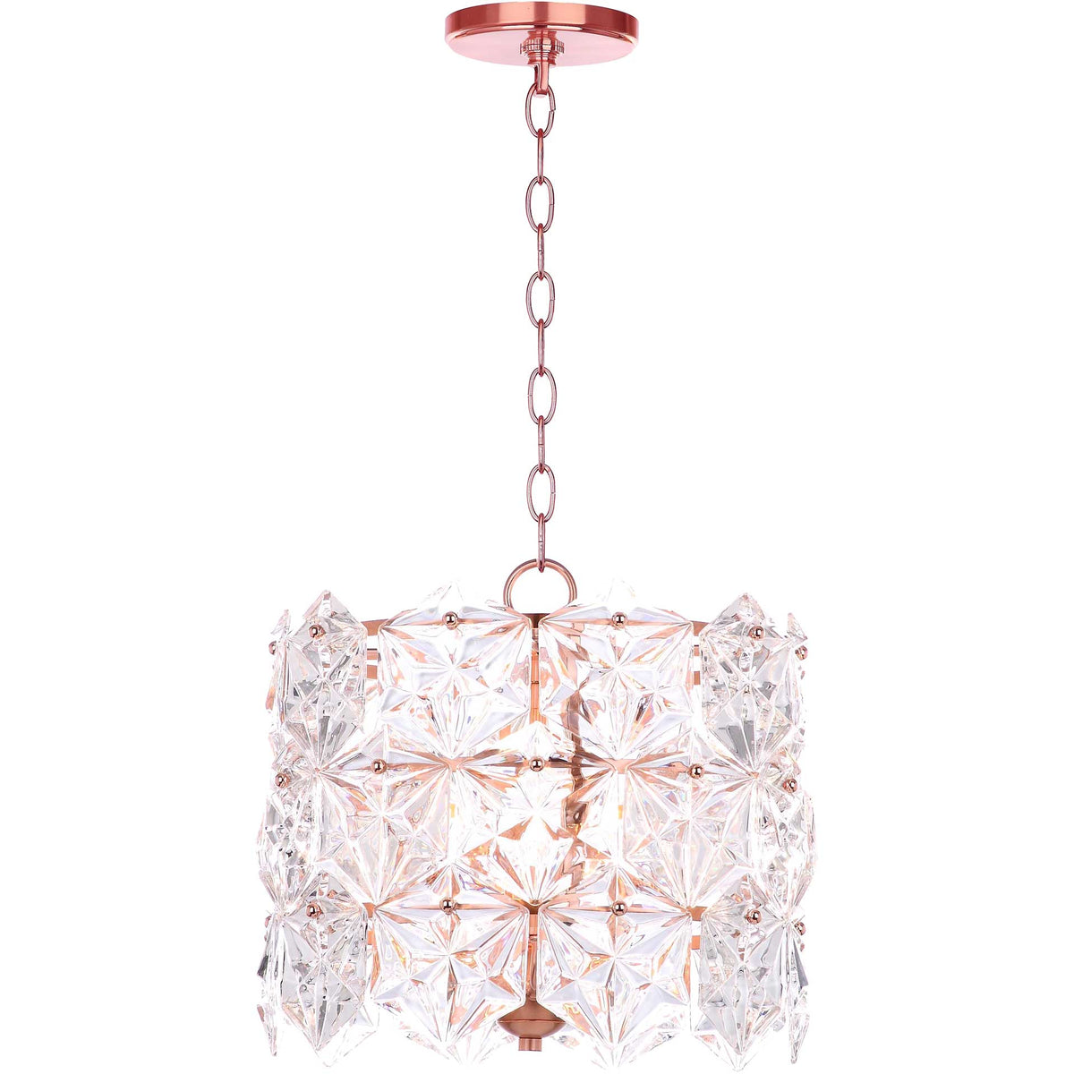 Sensible Adjustable Pendant Clear/Copper