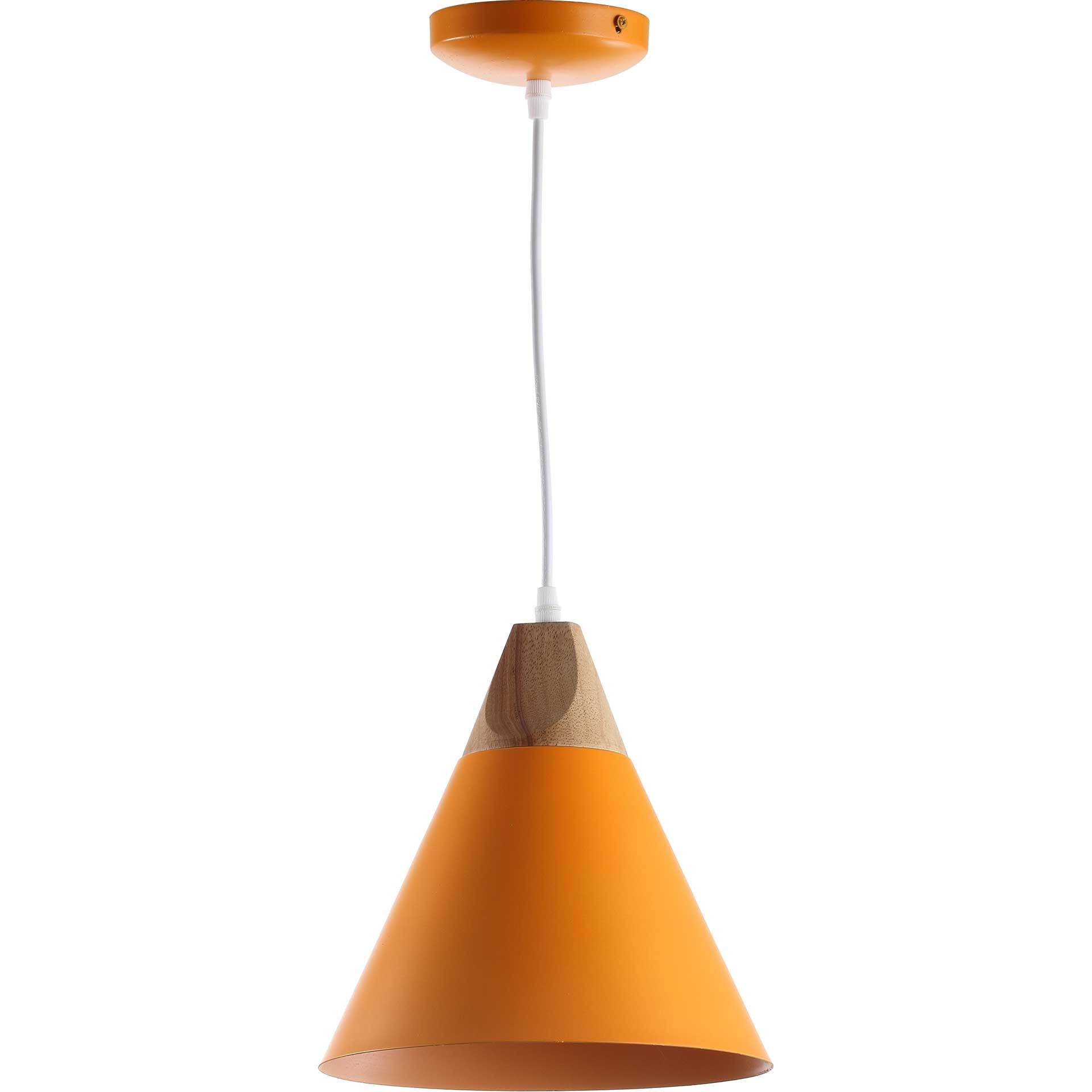 Cicely Pendant Yellow/Light Brown