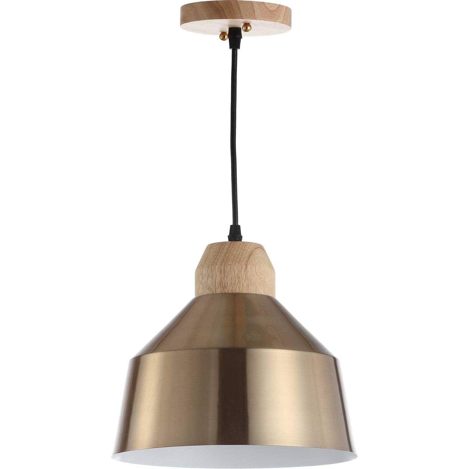 Damian Pendant Brass Gold/Light Brown