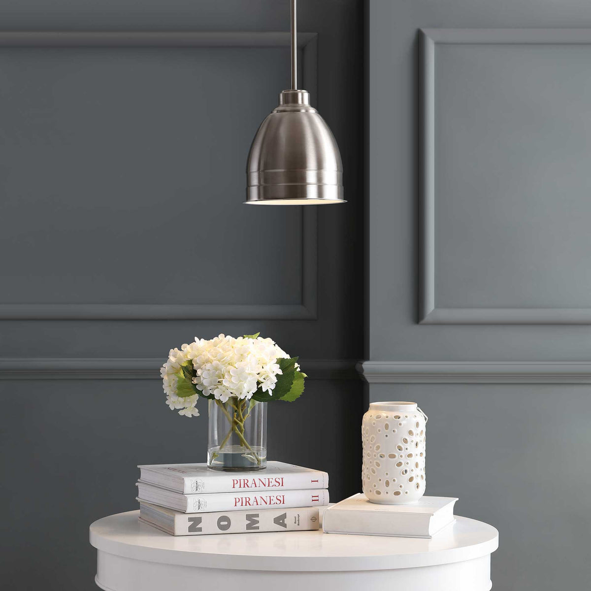 Rivet Pendant Nickel