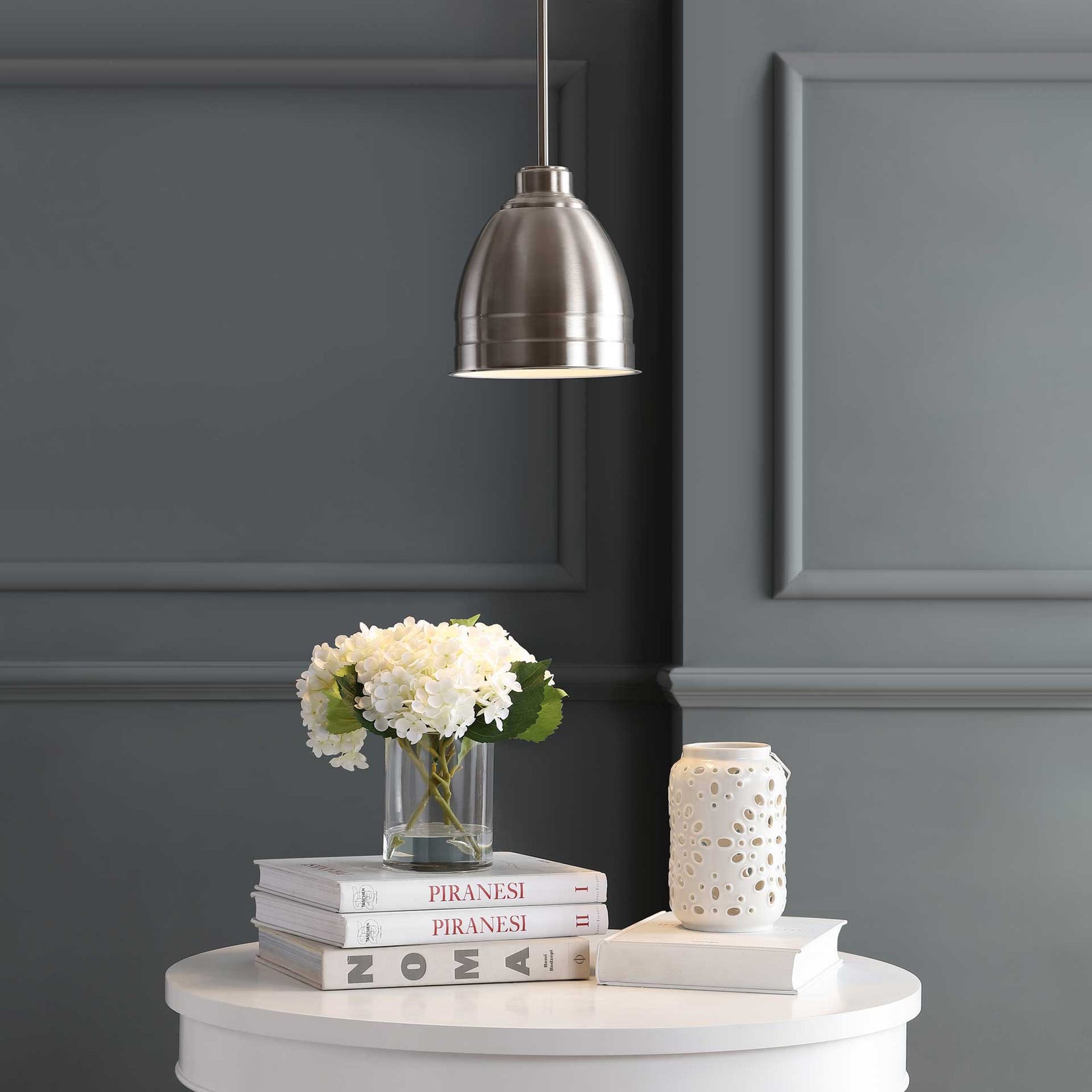 Rivet Pendant Nickel