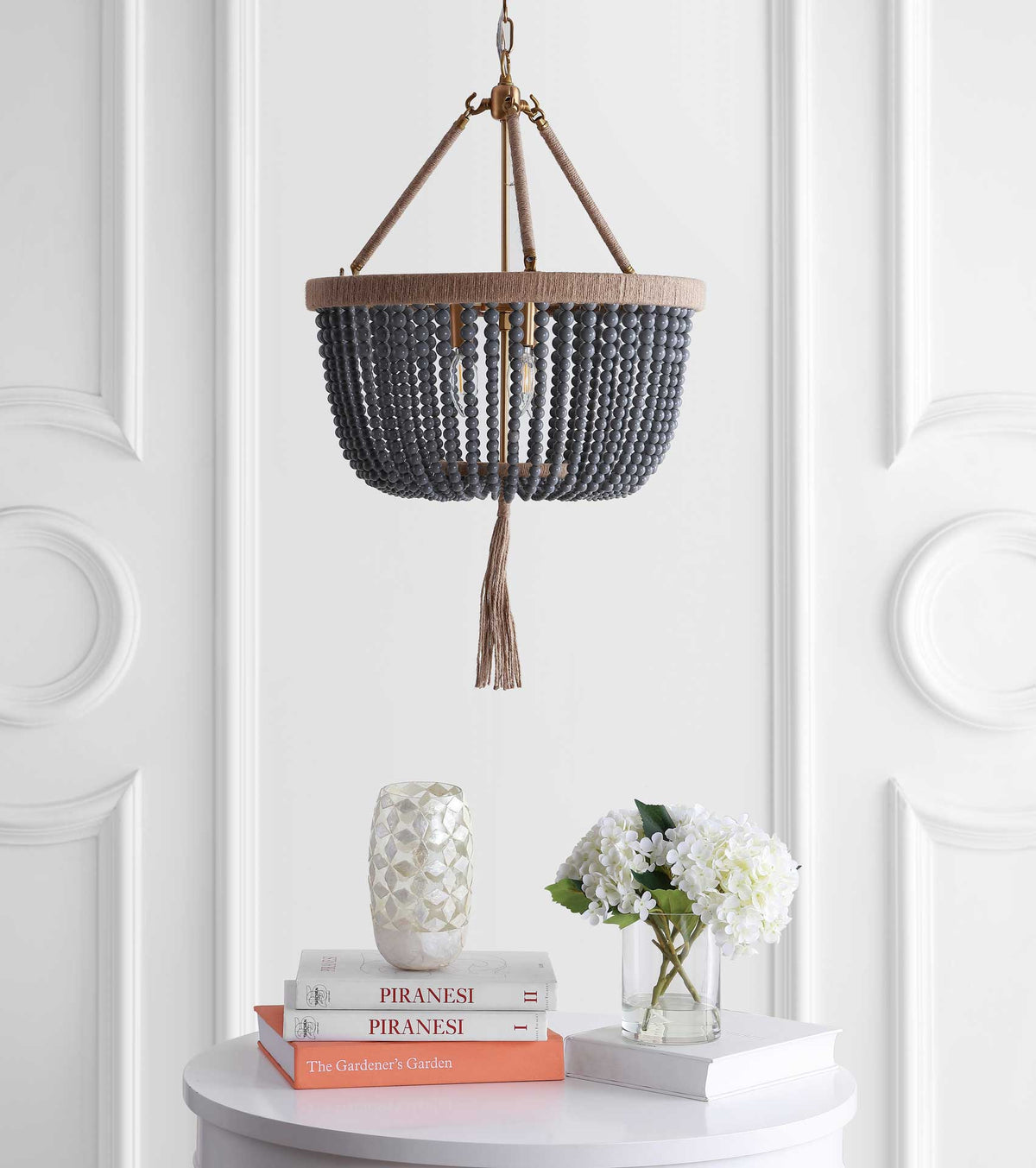 Adaline Pendant Brass Gold/Dark Gray