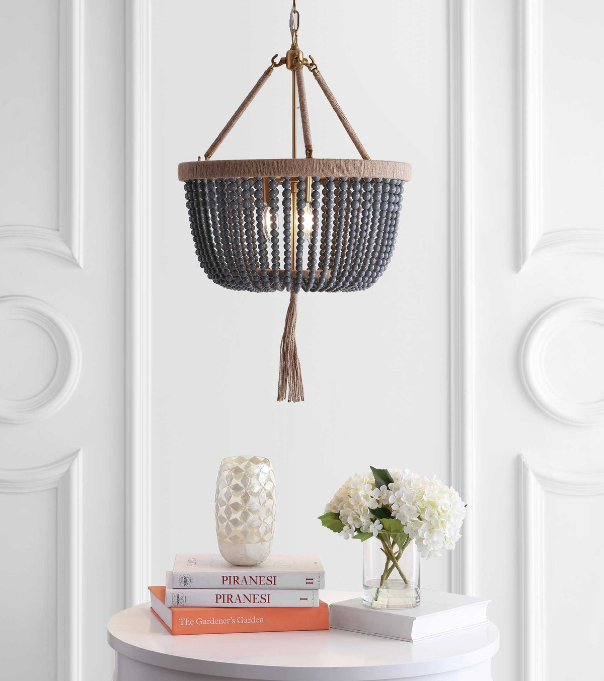 Adaline Pendant Brass Gold/Dark Gray