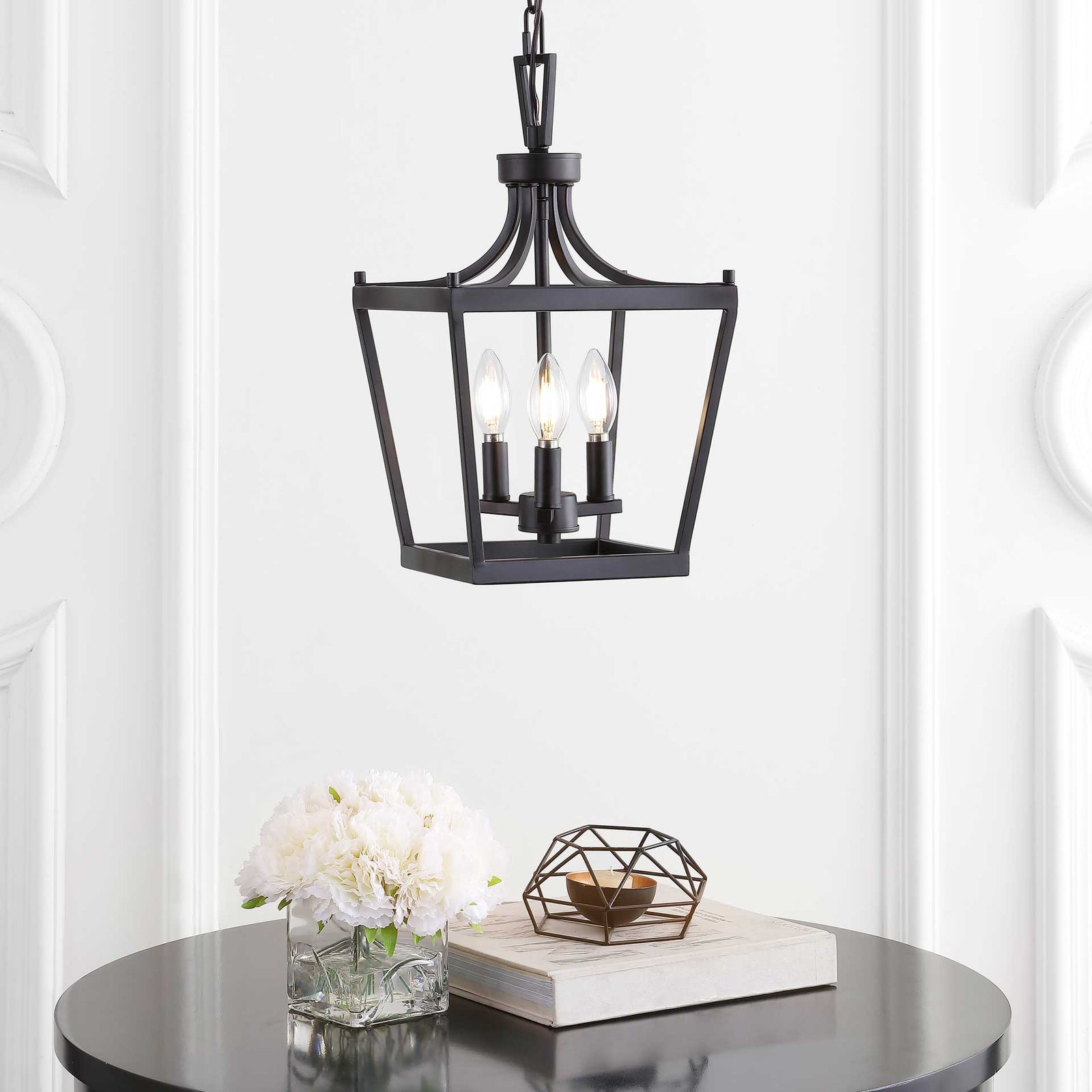 Landen 3 Light Pendant Bronze/Black