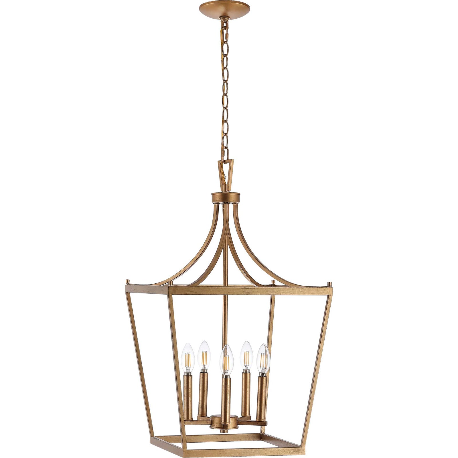 Kelesie 5 Light Pendant Gold