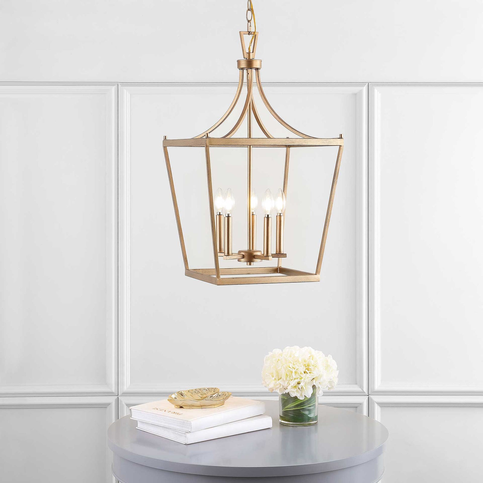 Kelesie 5 Light Pendant Gold