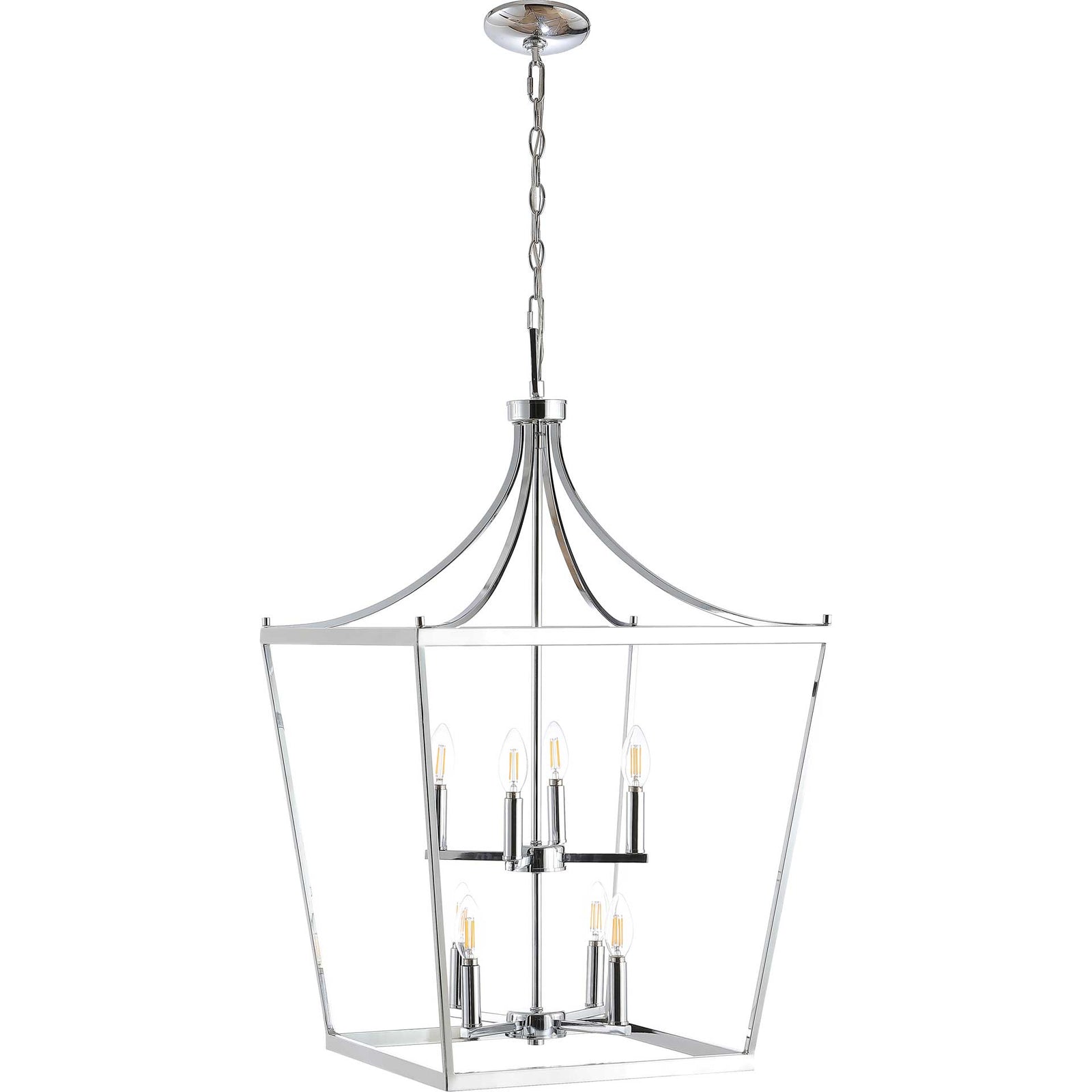 Varina 8 Light Pendant Chrome