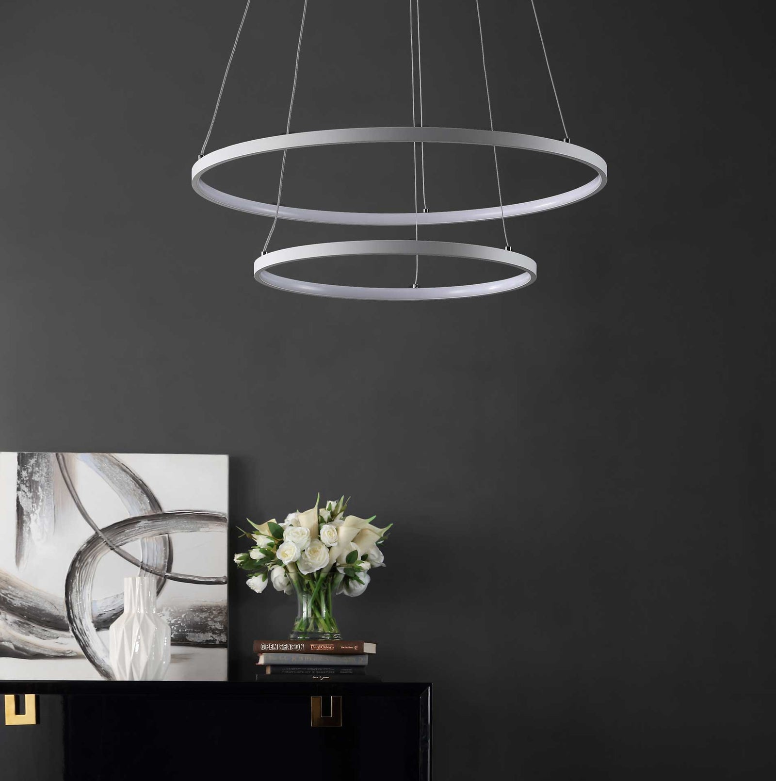 Fanlia LED Pendant White