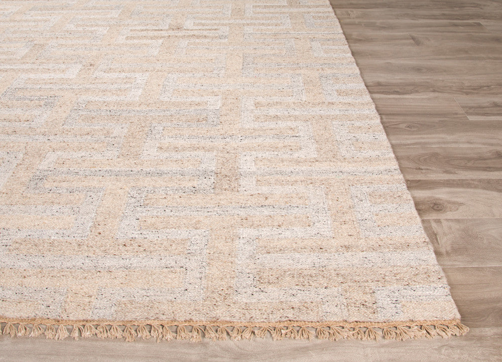 Prescot Holmes Ivory/White Area Rug - Froy.com