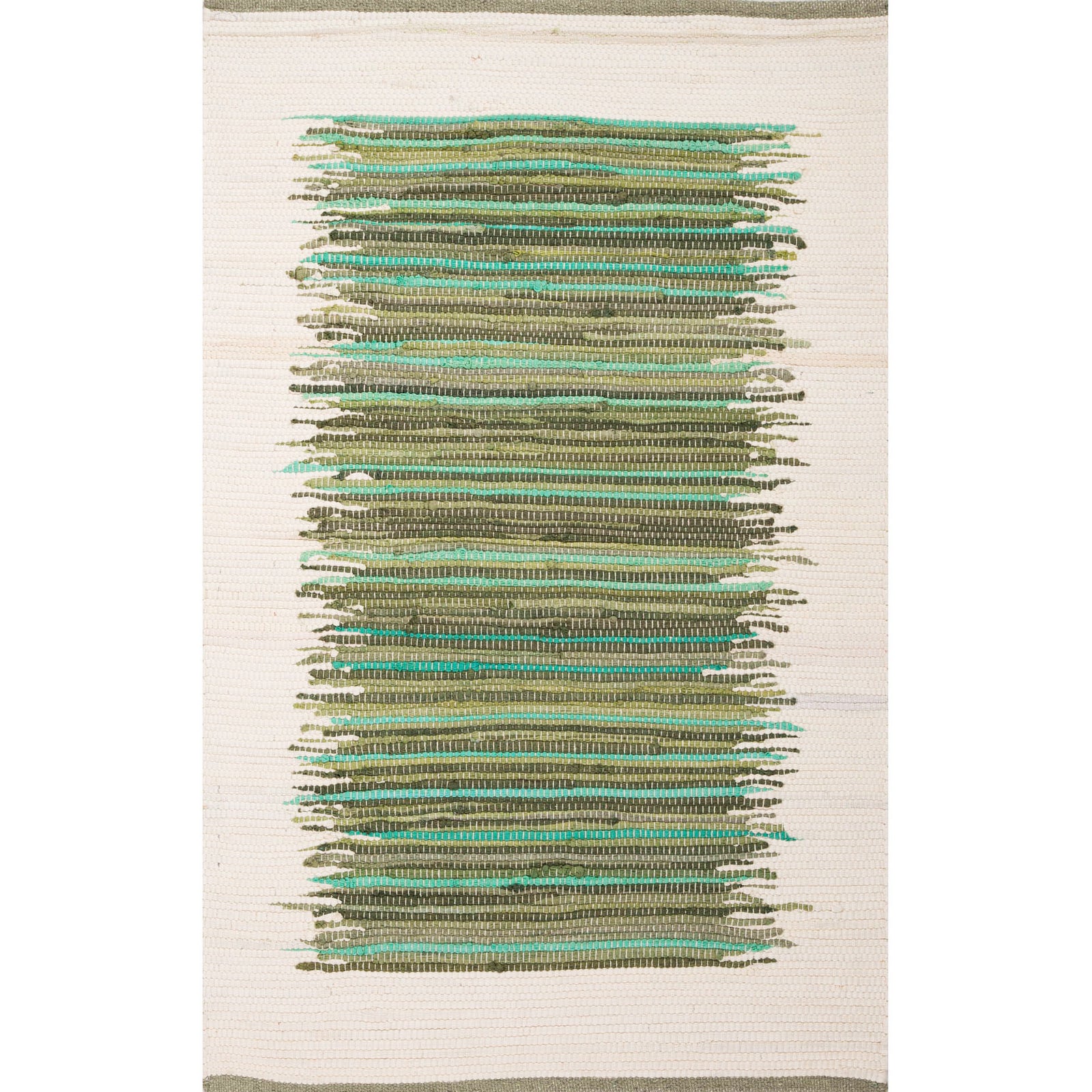 Prime Ellora Green/Ivory Area Rug