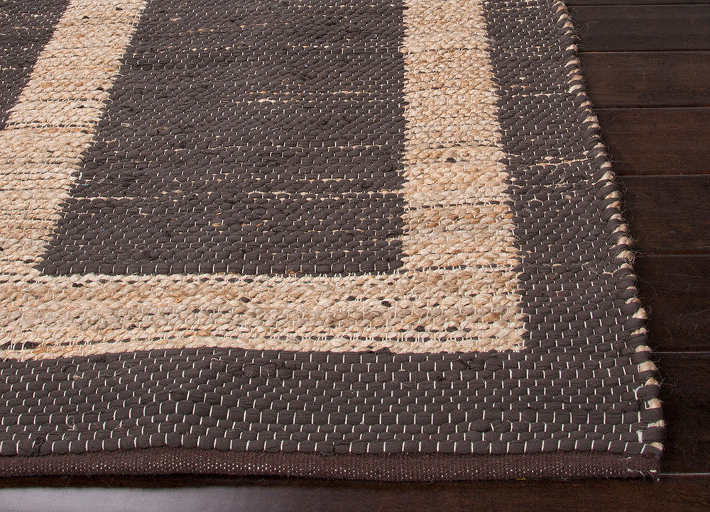 Prime Plus Pradesh Brown Stripe/Natural Area Rug