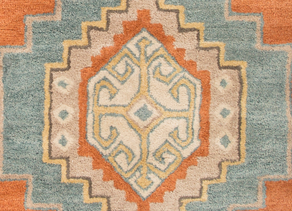 Preston Saratoga Red/Blue Area Rug