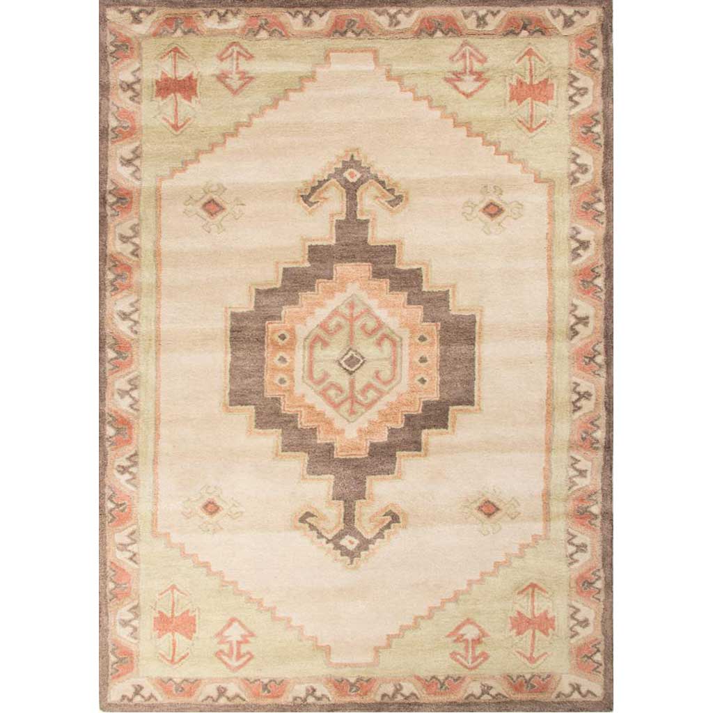 Preston Saratoga Ivory/Green Area Rug