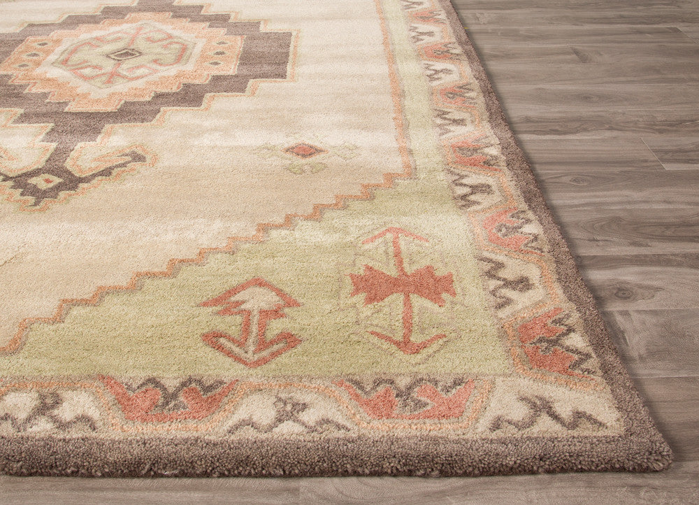 Preston Saratoga Ivory/Green Area Rug
