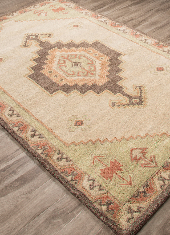 Preston Saratoga Ivory/Green Area Rug