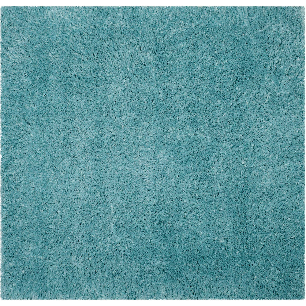 Polar Shag Light Turquoise Area Rug Froy Com   PSG800T 7SQ 1000x 