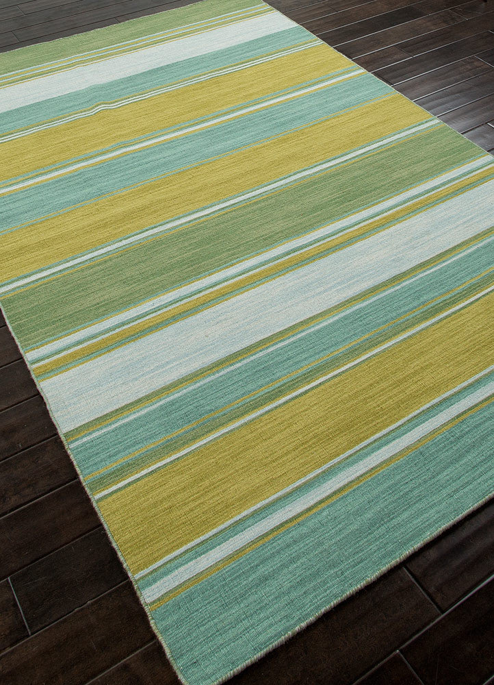 Pura Vida La Palma Lime Green Area Rug