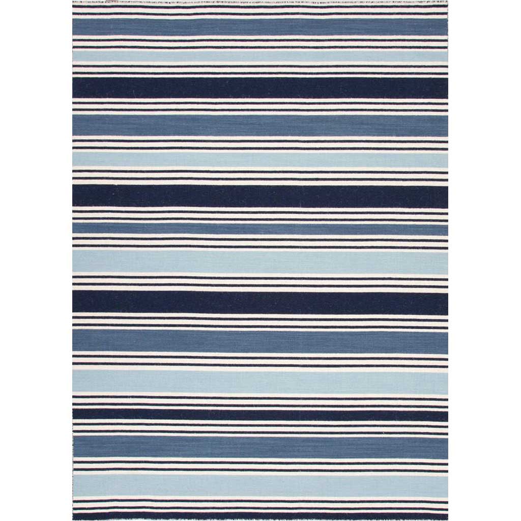 Pura Vida Salada Vanilla Ice/Dark Denim Area Rug